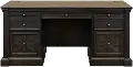 Kingston Dark Brown Executive Desk