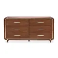 Mason Park Umber Brown Dresser
