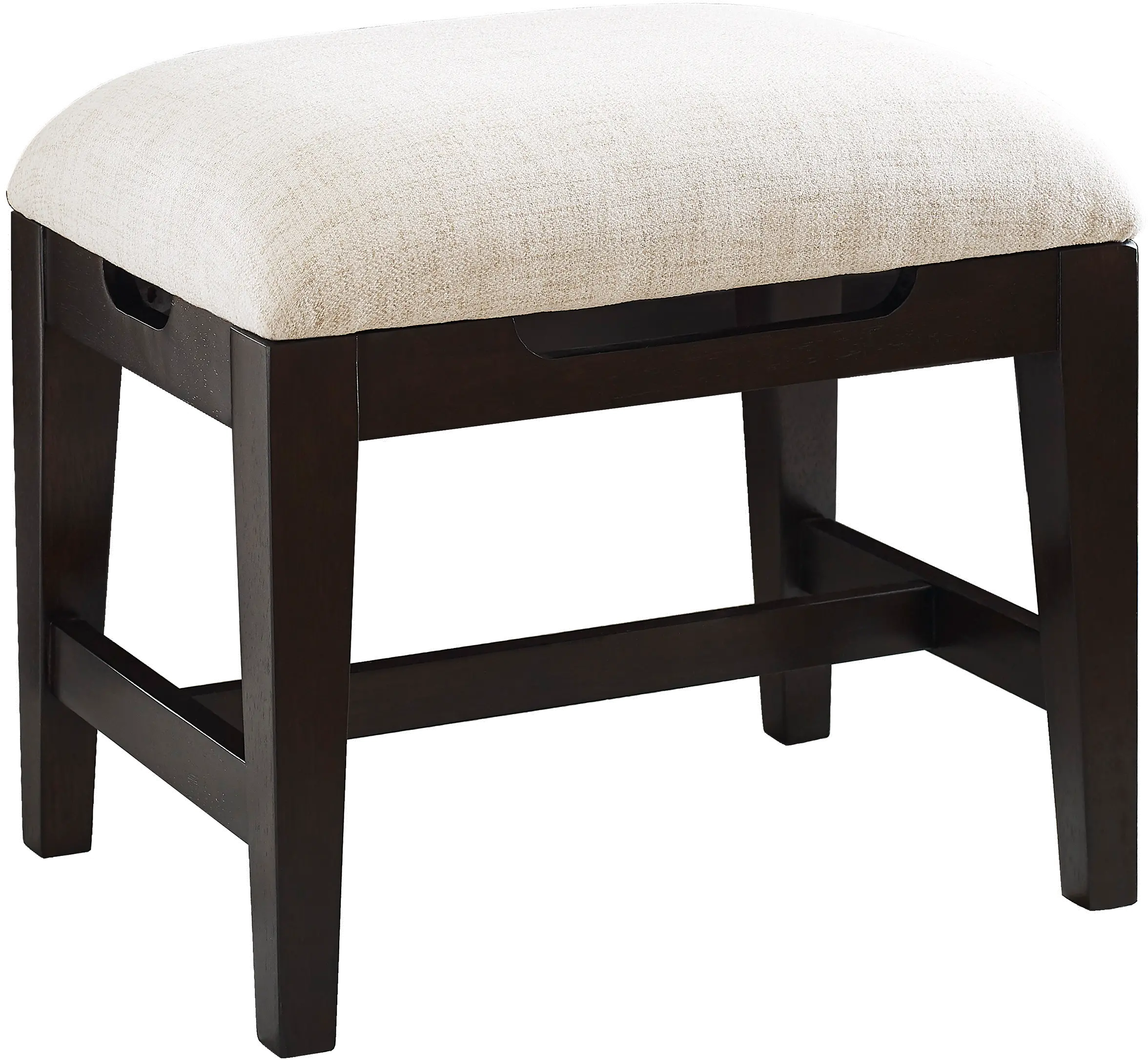 Sutton Dark Brown Stool-1