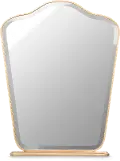 Camellia Antique Gold Vanity Mirror