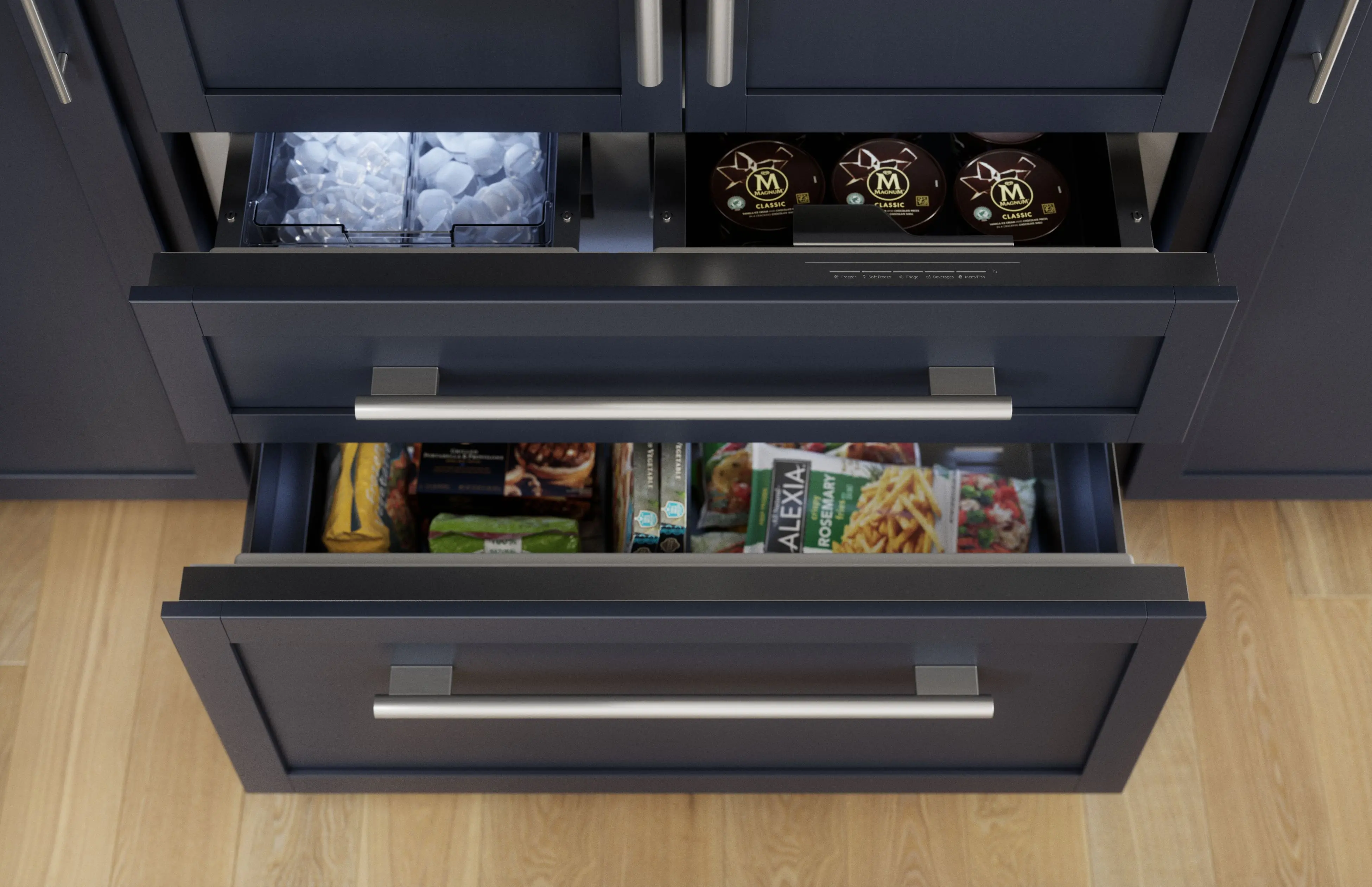 T42IT100NP Thermador 23.1 Cu Ft Built-In French Door Refrigerator - Counter Depth, Panel Ready-10