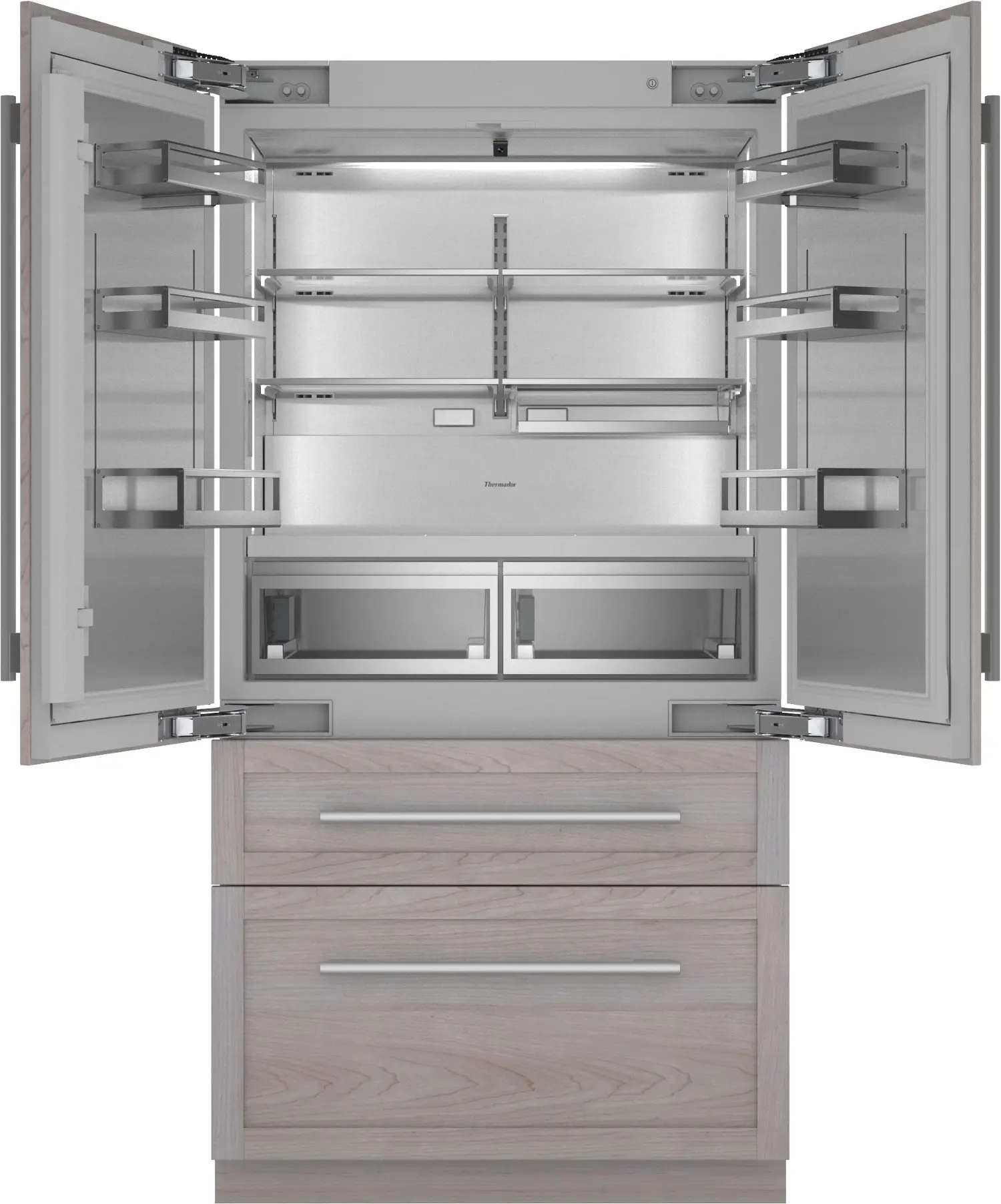 T42IT100NP Thermador 23.1 Cu Ft Built-In French Door Refrigerator - Counter Depth, Panel Ready-1