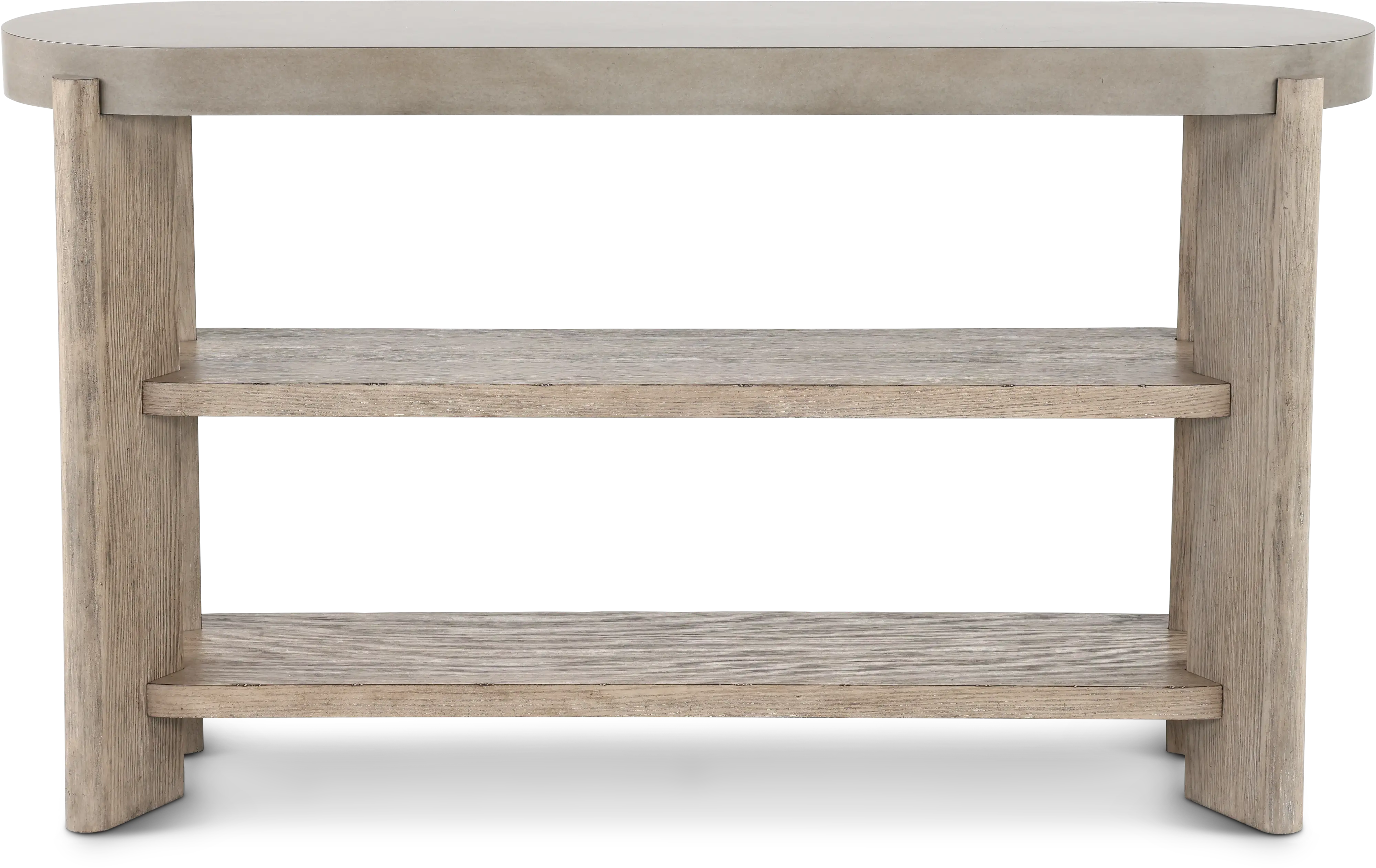 674-OT1030 Affinity Faux Concrete Sofa Table-1