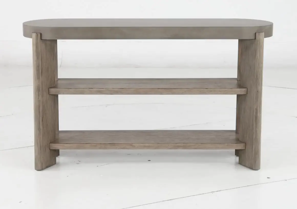 674-OT1030 Affinity Faux Concrete Sofa Table-5