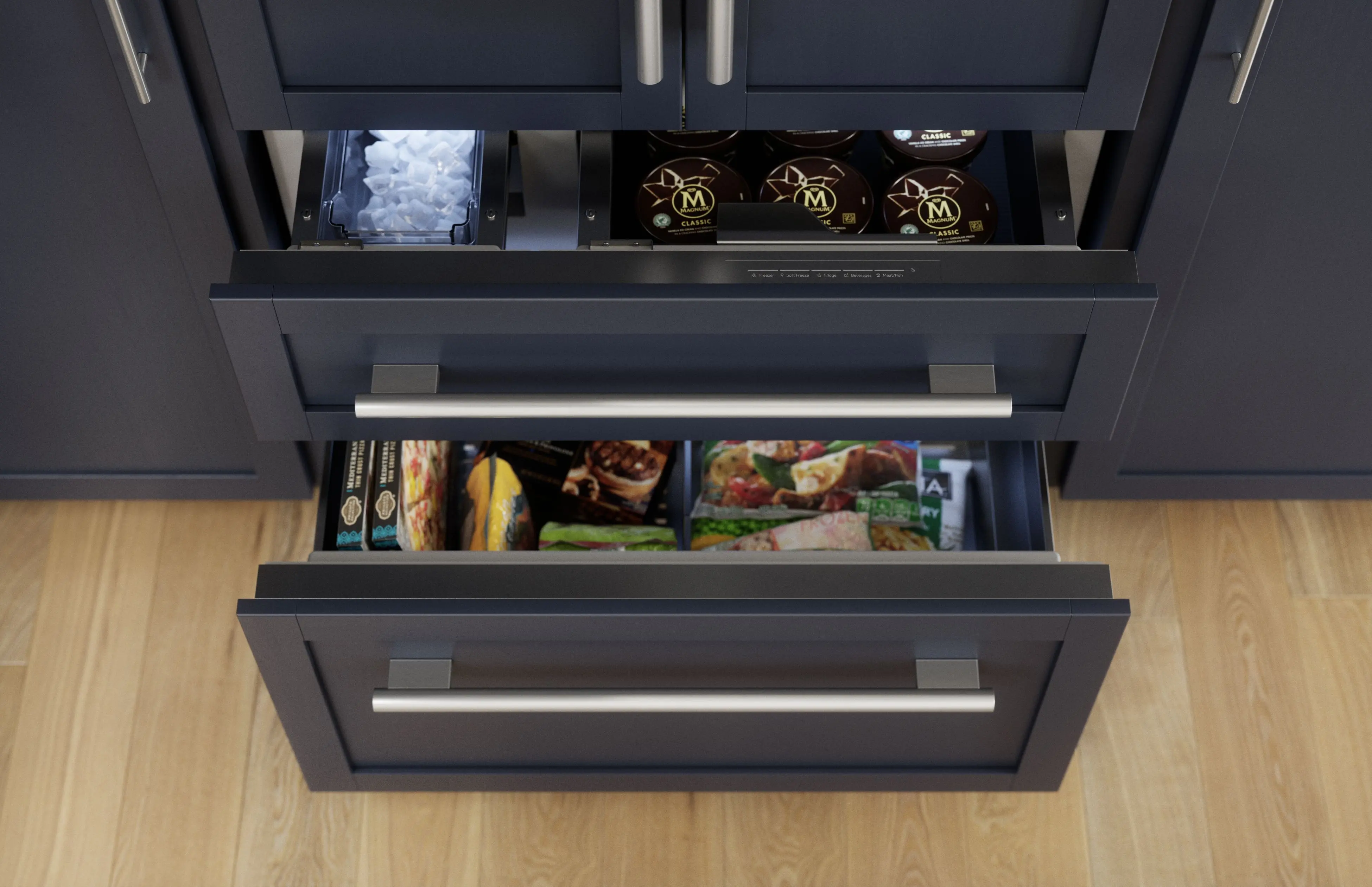T36IT100NP Thermador 18.8 Cu Ft Built-In French Door Refrigerator - Counter Depth, Panel Ready-13
