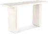 Nadia Bleached Whitewash Console Table