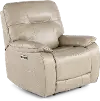 Axel Beige Power Recliner
