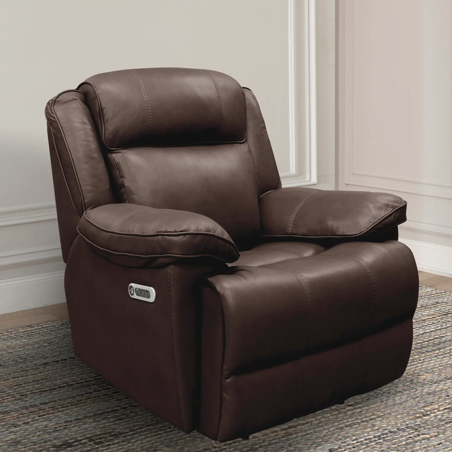 Eclipse Florence Brown Power Recliner-2