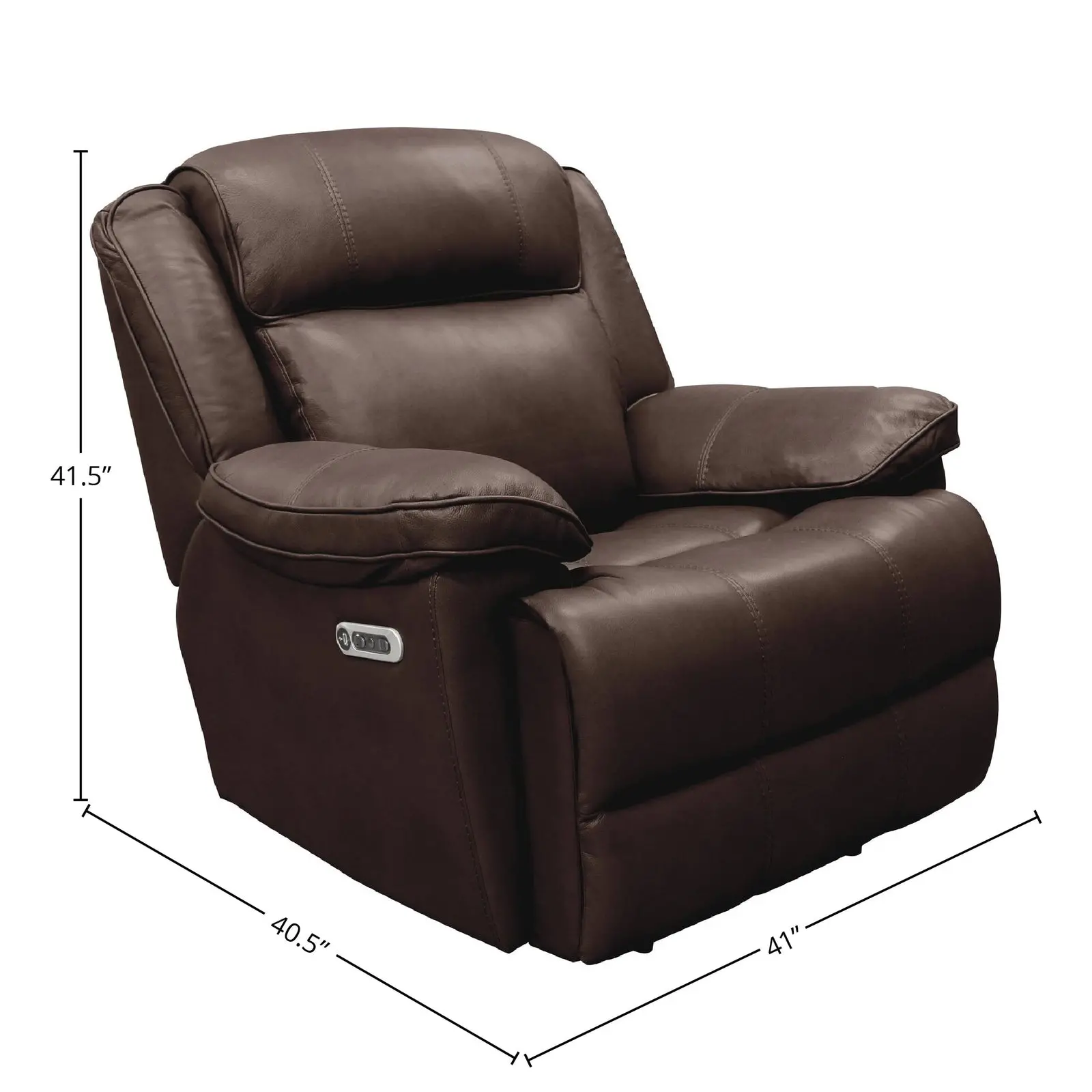 Eclipse Florence Brown Power Recliner-3
