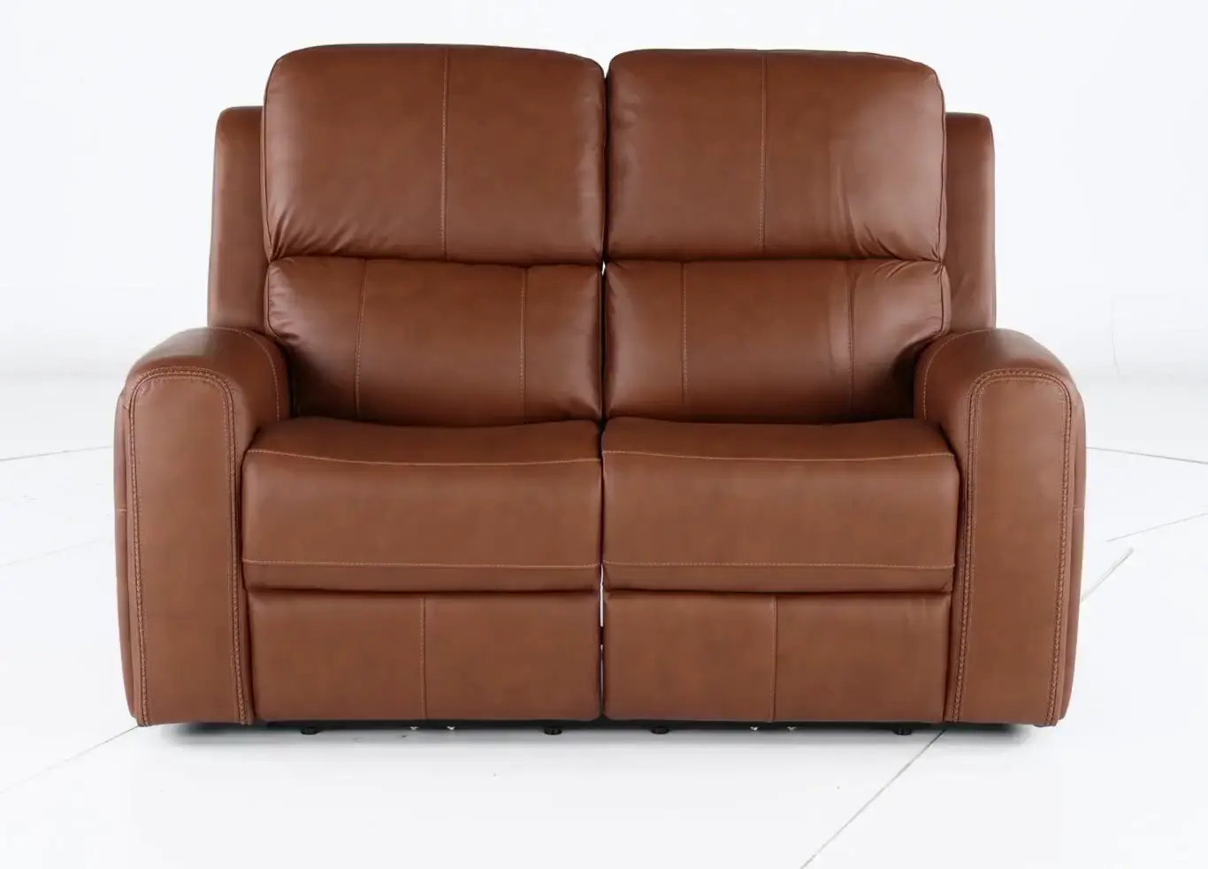 Linden Caramel Power Reclining Loveseat-5