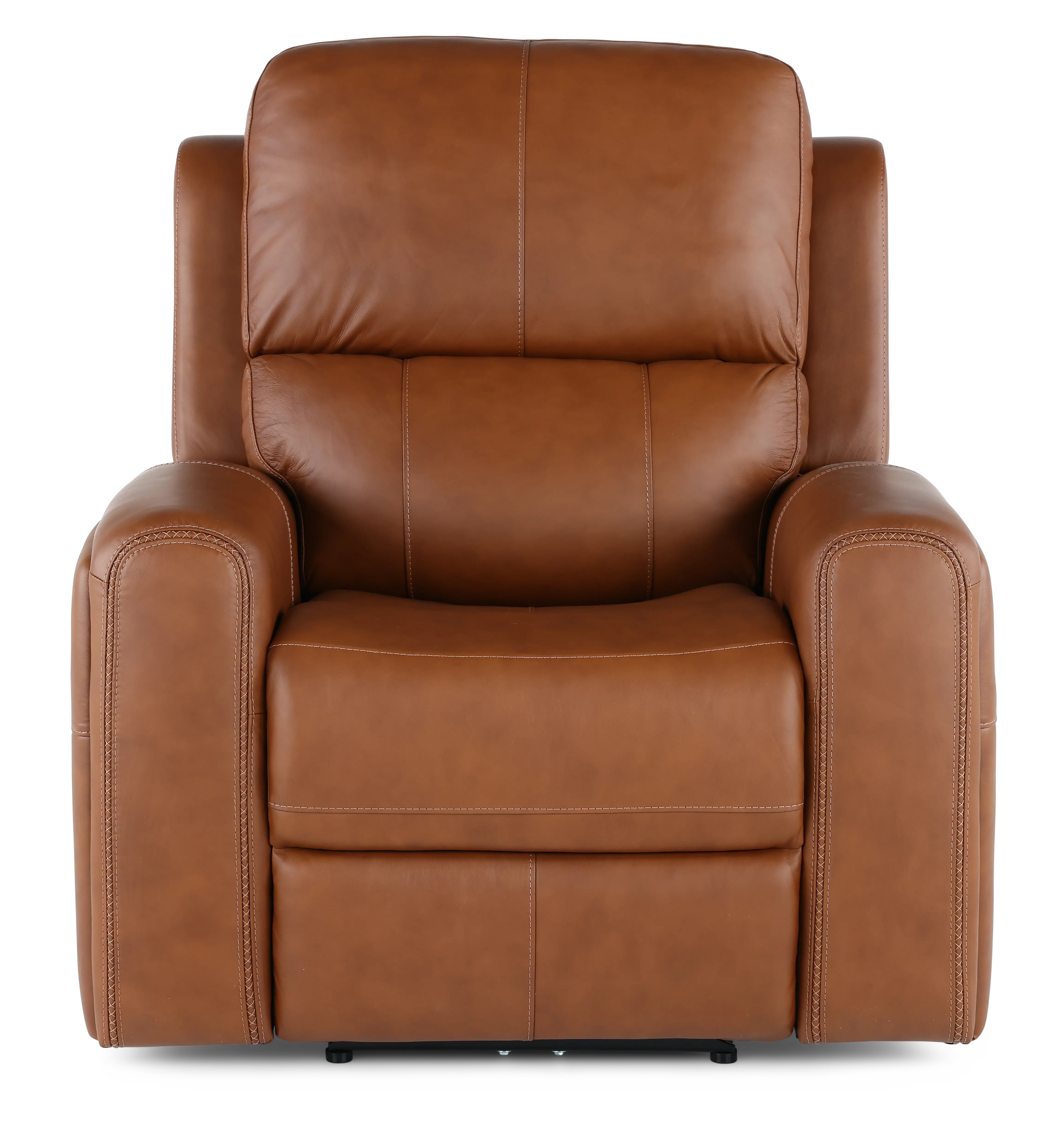 Linden Caramel Power Recliner with Power Headrest-4