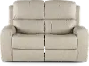 Linden Beige Power Reclining Loveseat