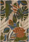 R1263416-CABANA/MULTI-6X9 Cabana 6 x 9 North Shore Botanical Multicolor Indoor-Outdoor Patio Rug
