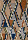 1264416/CABANA-6X Cabana 9 x 12 Abstract Beach Multicolor Indoor-Outdoor Patio Rug