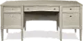 Maise Beige Executive Desk