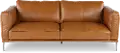 Oasis Tan Leather Sofa