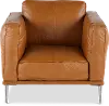Oasis Tan Leather Chair