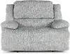 Mcclelland Gray Oversized Manual Recliner