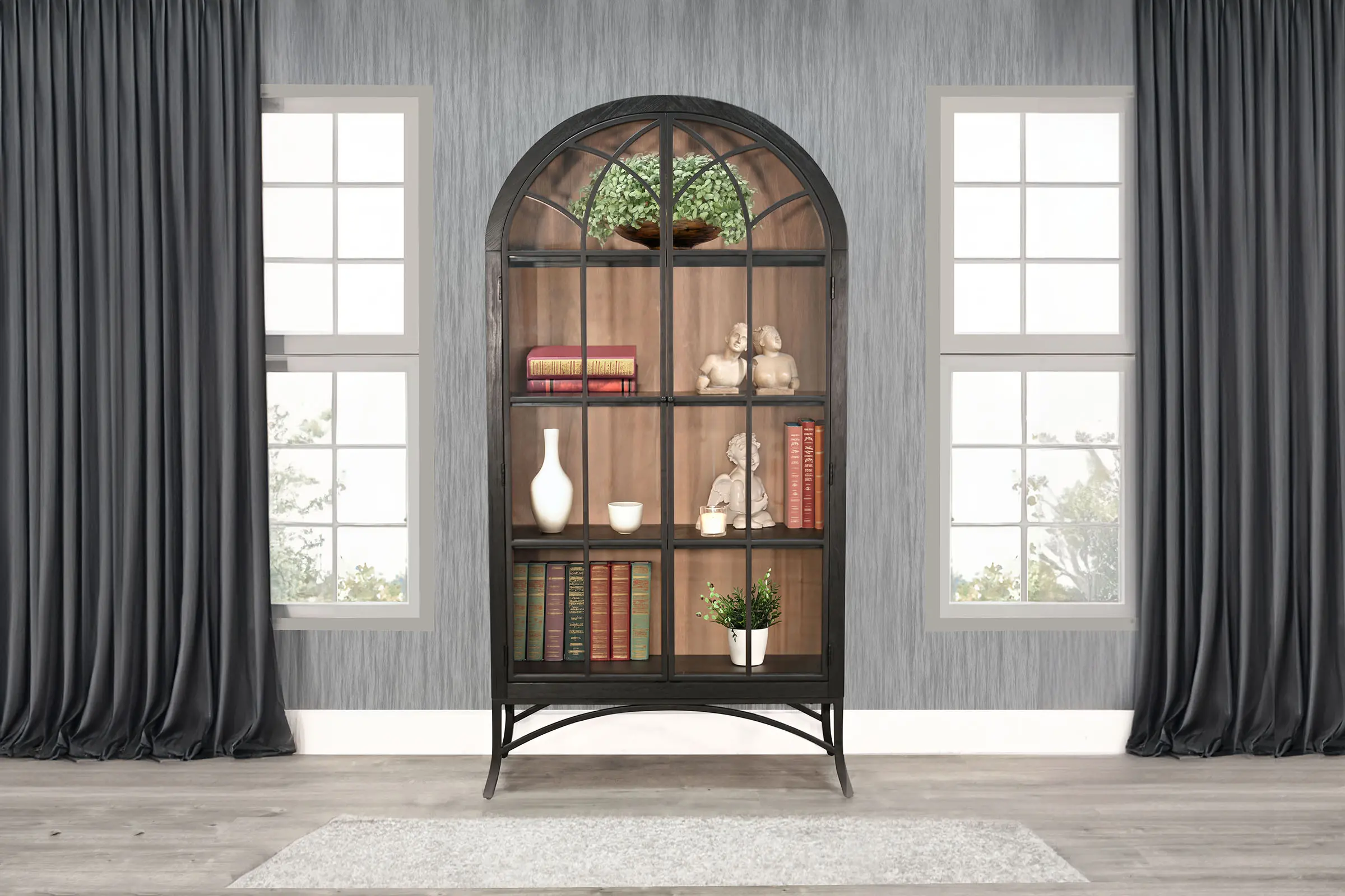 Victoria Black Cabinet-2