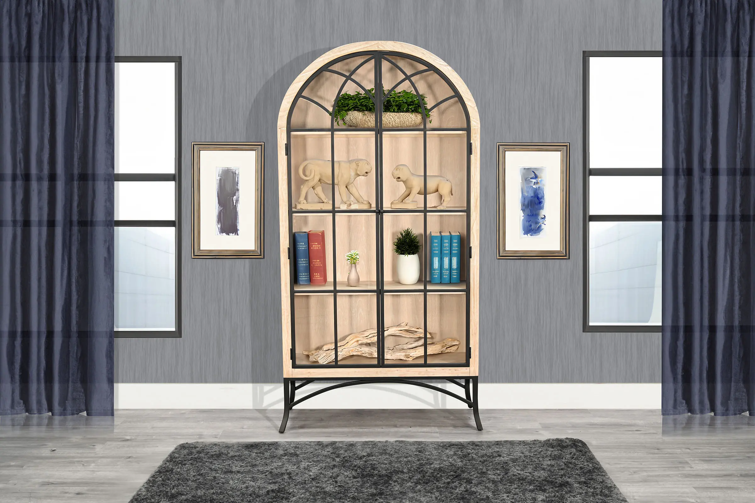 Victoria White Oak Cabinet-2