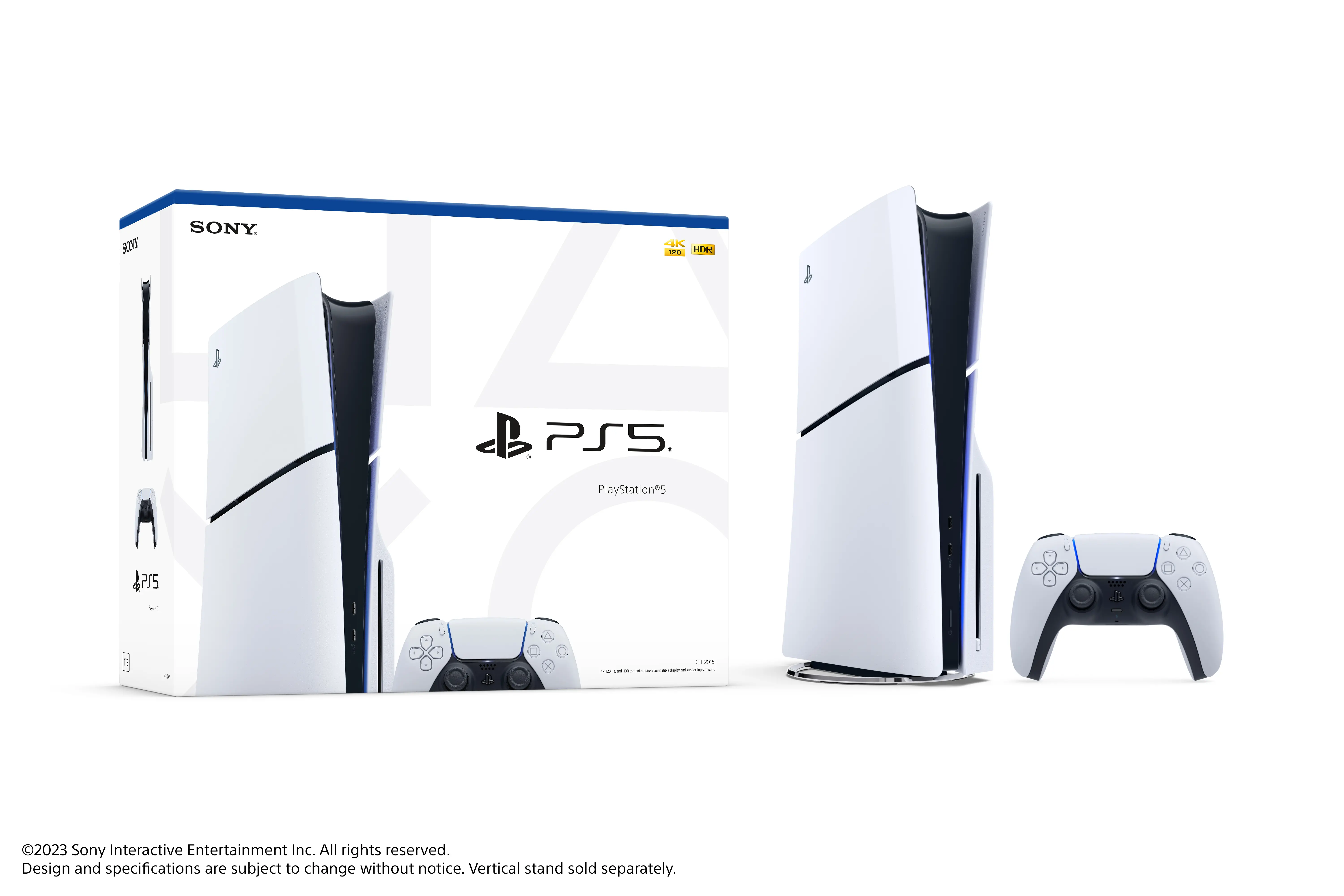 1000039671 Sony PlayStation 5 Slim Console - Disc Edition-1