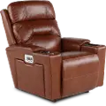 10X-762/LB180474 Neo Cognac Power Rocker Recliner with Headarest and Lumbar