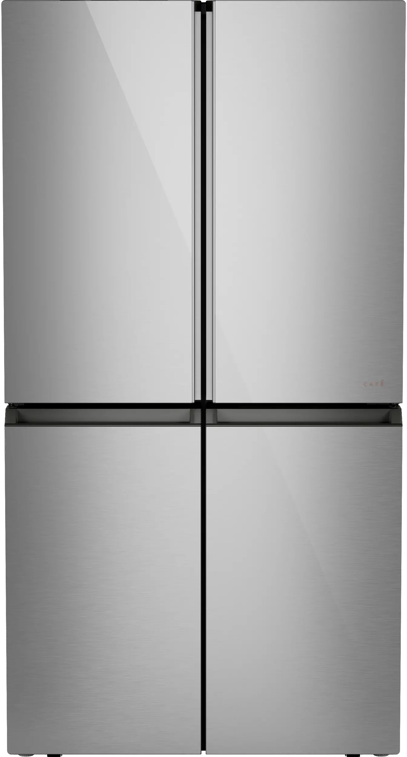 CAE28DM5TS5 GE Cafe 28.3 Cu Ft 4-Door Refrigerator - Platinum Glass-1