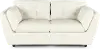 Tiffany White Leather Loveseat