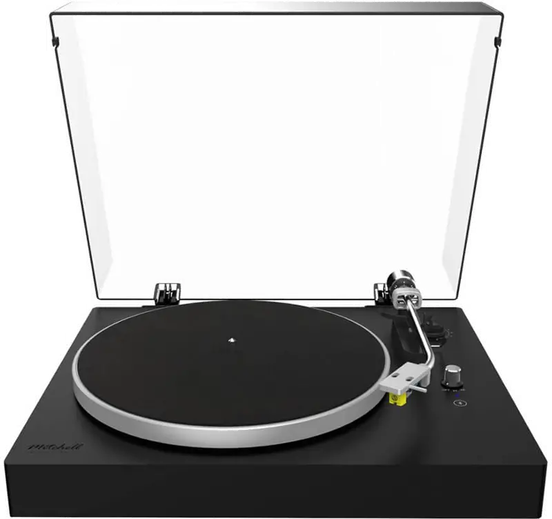 Mitchell Acoustics uStream TT2 Belt Drive Bluetooth Turntable - Black