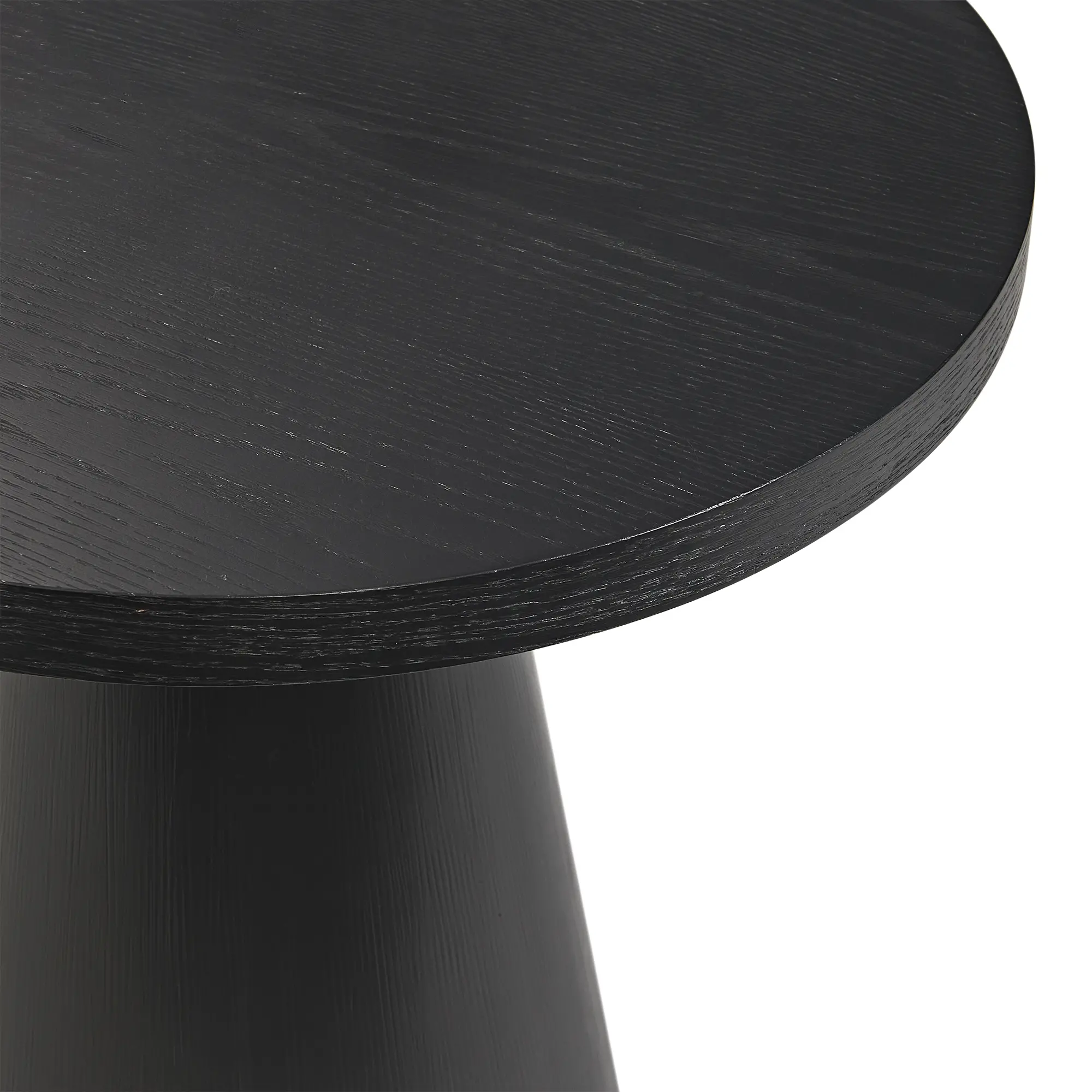 Portland Black End Table-6