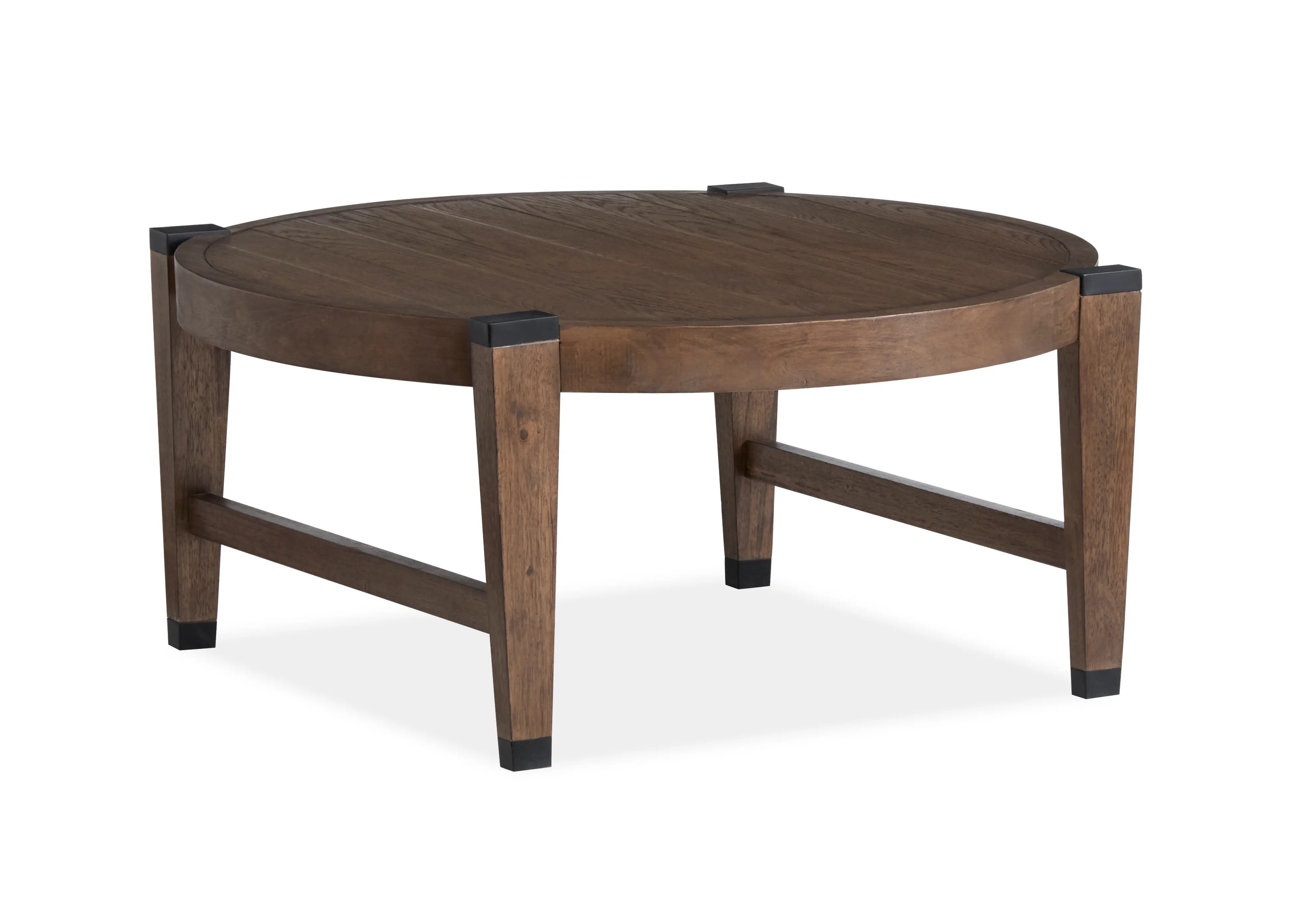 Kaysen Brown and Black Coffee Table-2