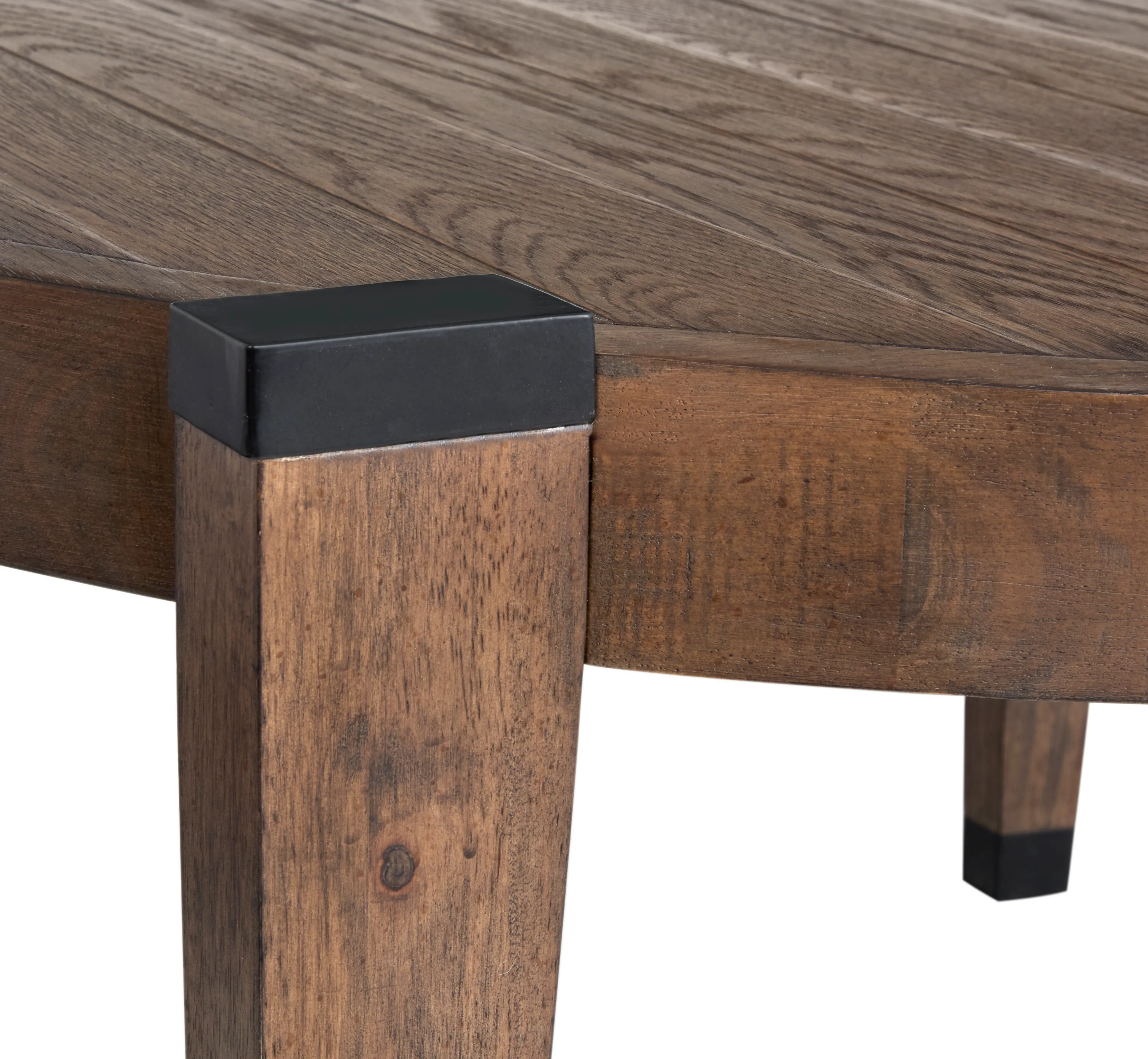 Kaysen Brown and Black Coffee Table-5