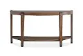 Kaysen Brown and Black Sofa Table