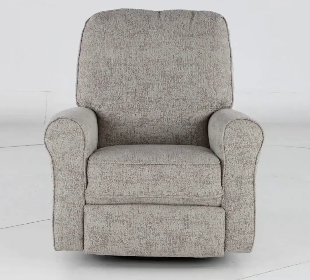 Josey Sand Gray Swivel Glider Power Recliner-10