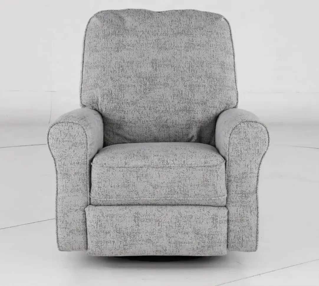 Josey Fog Gray Swivel Glider Power Recliner-10