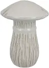 Ivory 11.5  Mushroom Decor