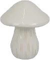 6.5  Ivory Mushroom Decor