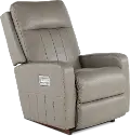 10X-747-RW/LB172952 Finley Pewter Power Rocker Recliner with Headrest and Lumbar Support