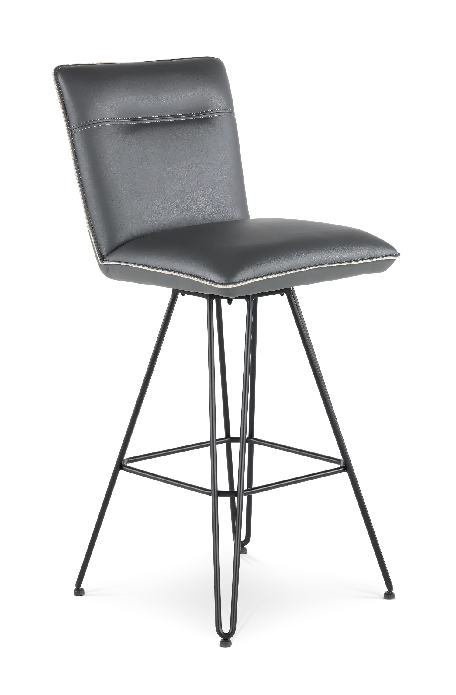 Demi Blue Counter Height Swivel Stool-1