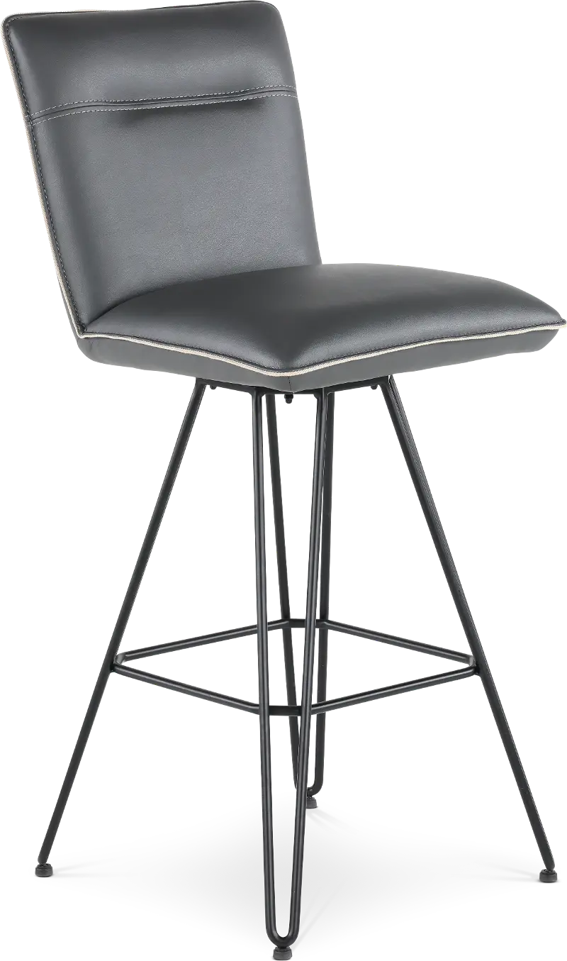 Demi Blue Counter Height Swivel Stool
