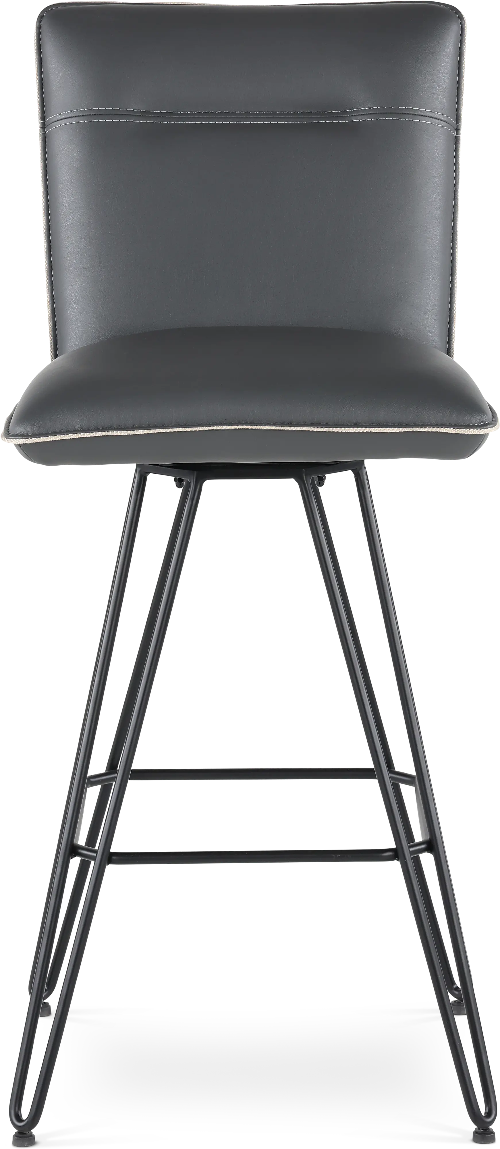 Demi Blue Counter Height Swivel Stool-4