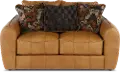 2406-02/1273-16/3073-16 Corvara Tan Leather Loveseat