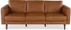 C092-064/AOD7 Destrezza Brown Leather Sofa