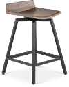 Nest Brown Swivel Counter Height Stool