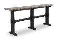 7050-80151-89 Americana Trestle Two-Tone Sofa Table