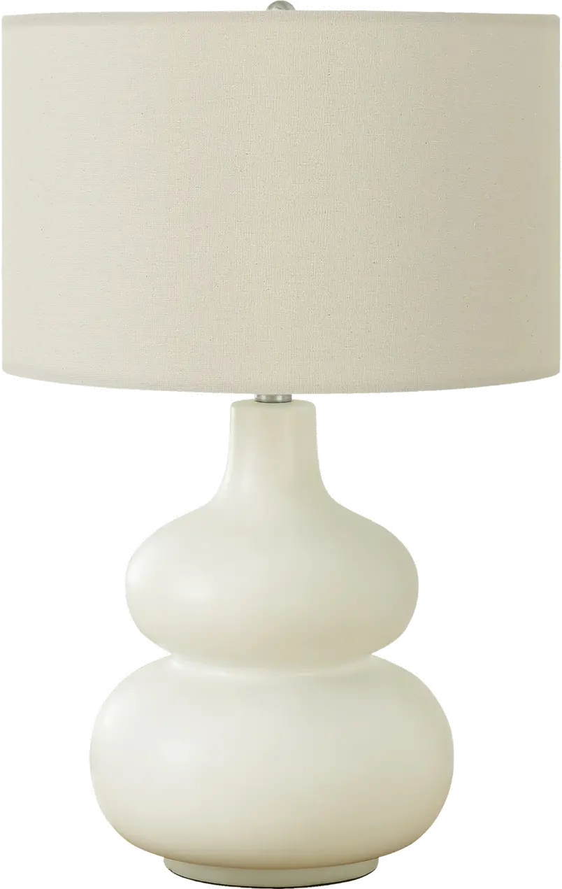 25 Inch Ivory Table Lamp-1