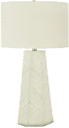29 Inch Ivory Contemporary Table Lamp