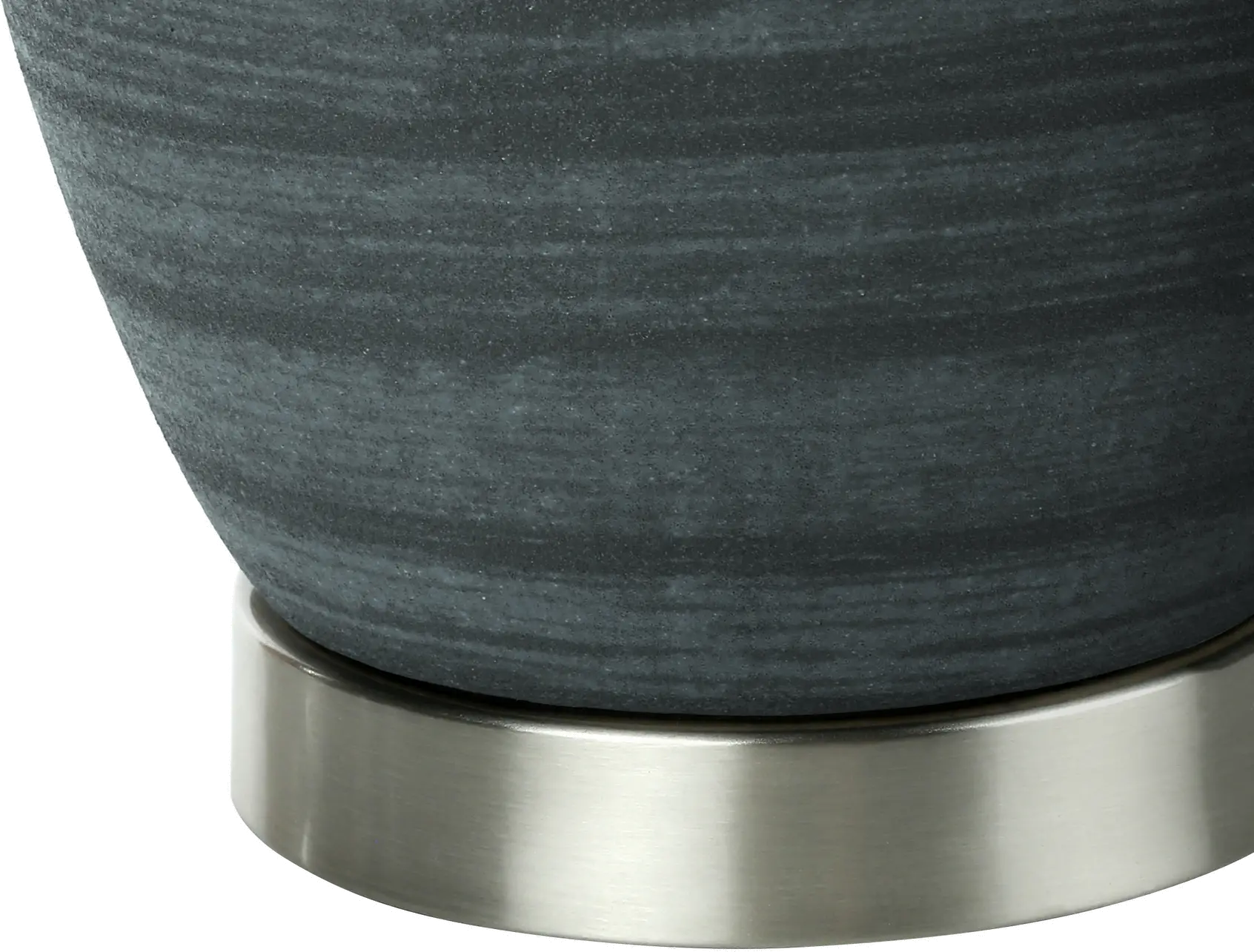 24 Inch Blue Ceramic Table Lamp-5