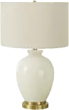 26 Inch Ivory Table Lamp