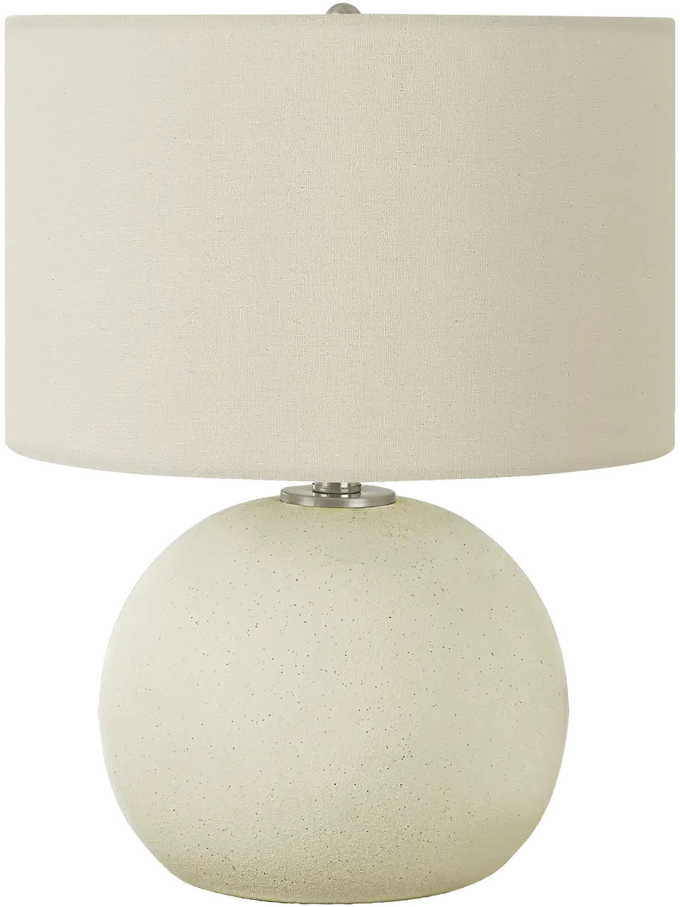 18 Inch Cream Ceramic Table Lamp-1